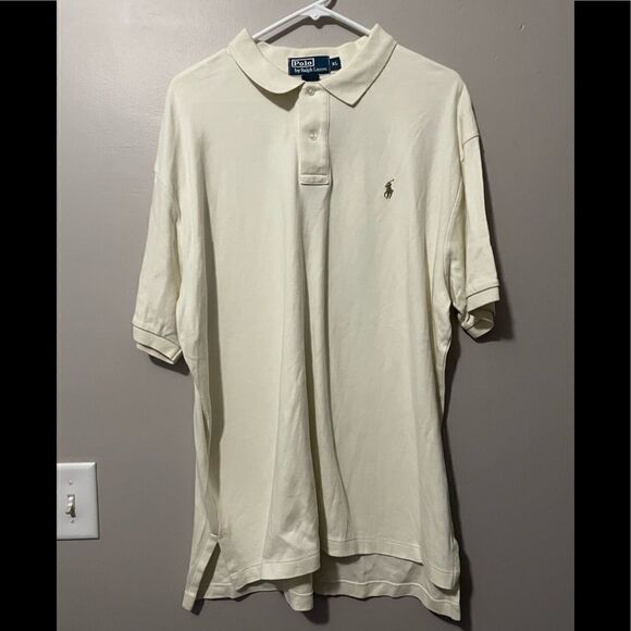 VINTAGE Polo Ralph Lauren short sleeve collar shirt - Picture 1 of 4